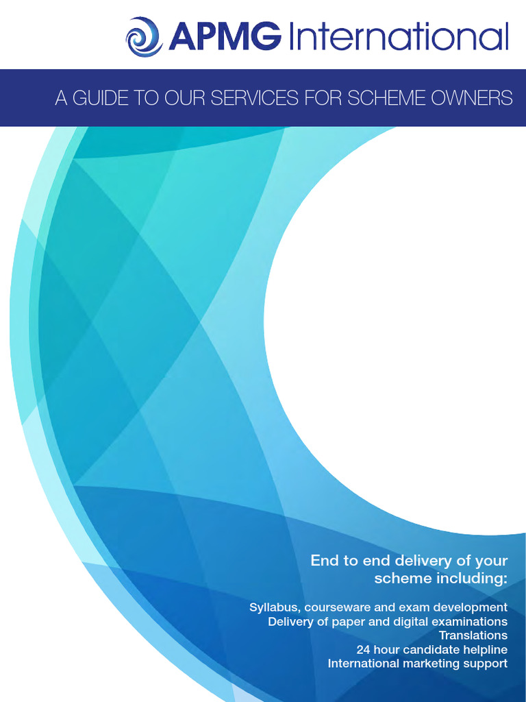 Apmg Services Brochure Min - 2023 | PDF | Quality Management System ...
