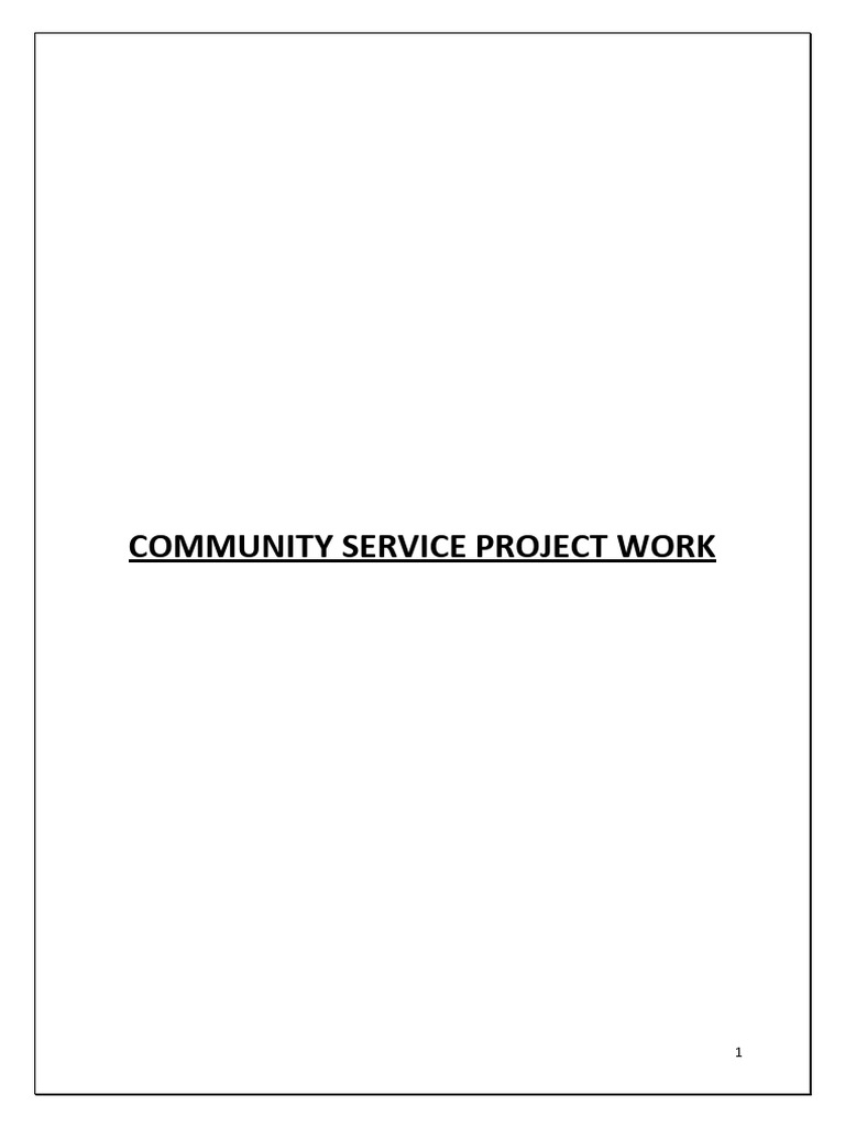 Community Service Project Report 2021-2024 | PDF | Air Pollution