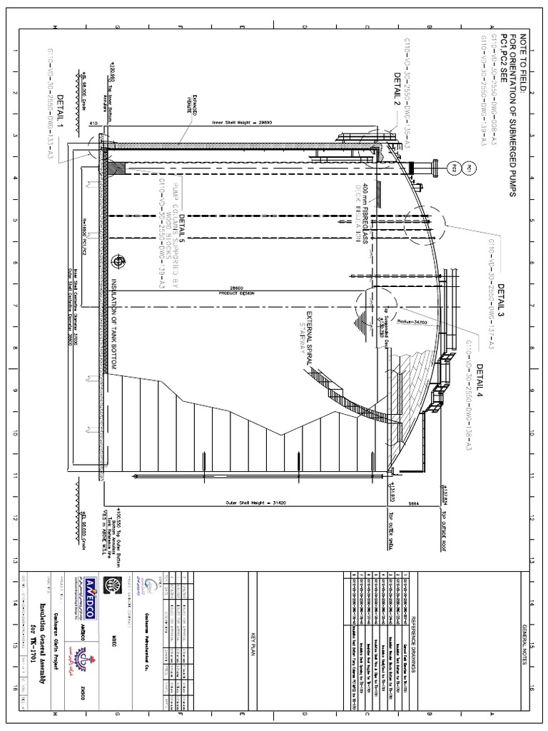 G110 vd 30 2550 dwg 132 a3 2 insulation general assembly for tk 1701 pdf