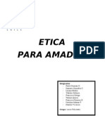Análisis grupal "Ética para Amador"