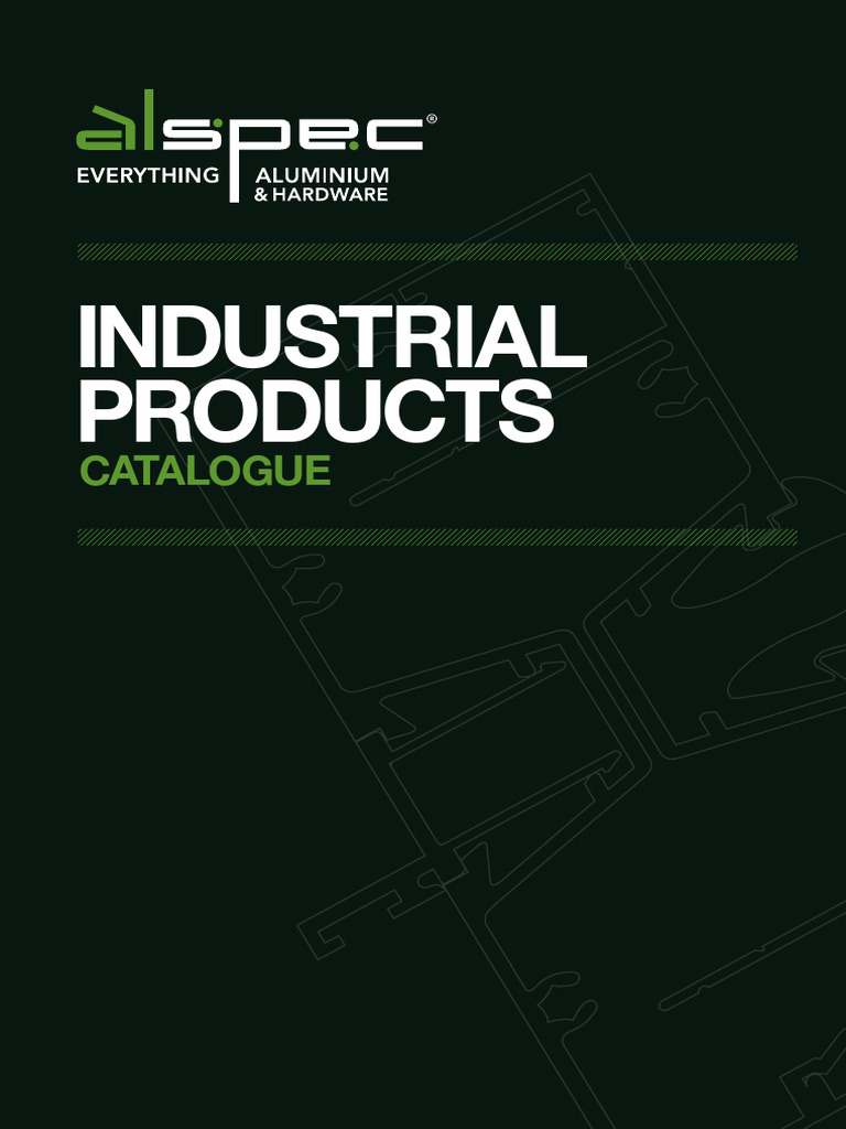 Alspec Industrial Products Catalogue | PDF | Sheet Metal | Metals