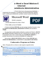 Word Excel Básicos Assistência