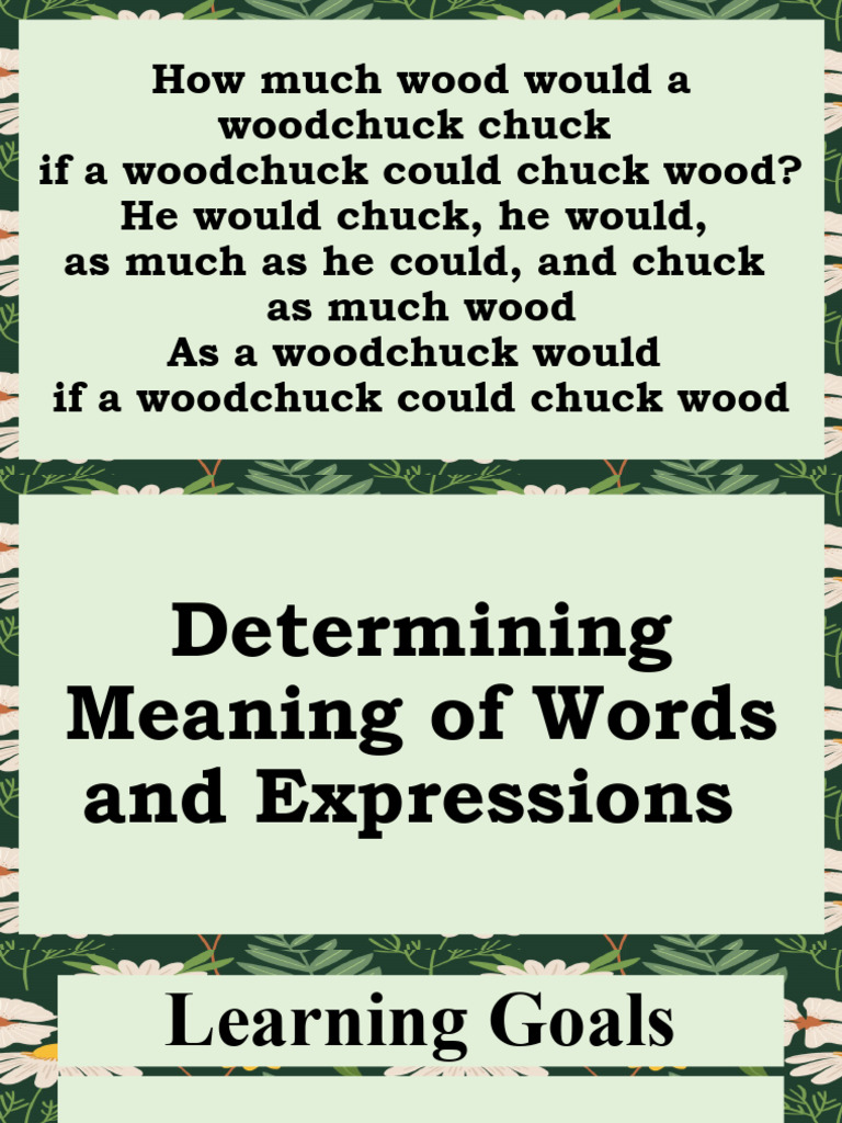 Understanding Context Clues in Vocabulary | PDF | Language Arts ...