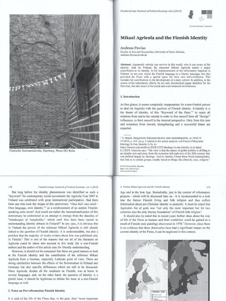 Mikael agricola and the finnish identity1 pdf finland