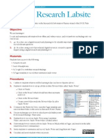 Grade 3 Labsite Lesson Overview