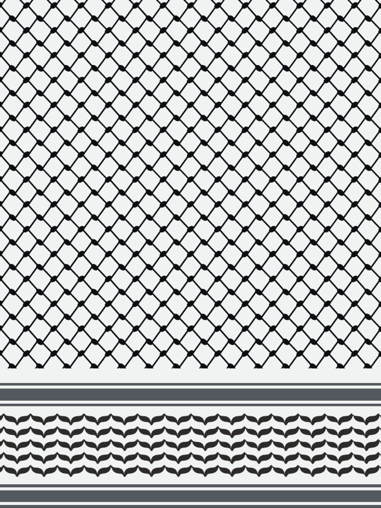 Design Keffiyeh Pattern Vector 2 | PDF