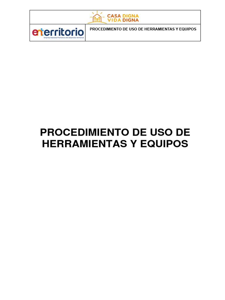 Uso Seguro de Herramientas y Equipos | PDF | Enchufes y tomas de ...