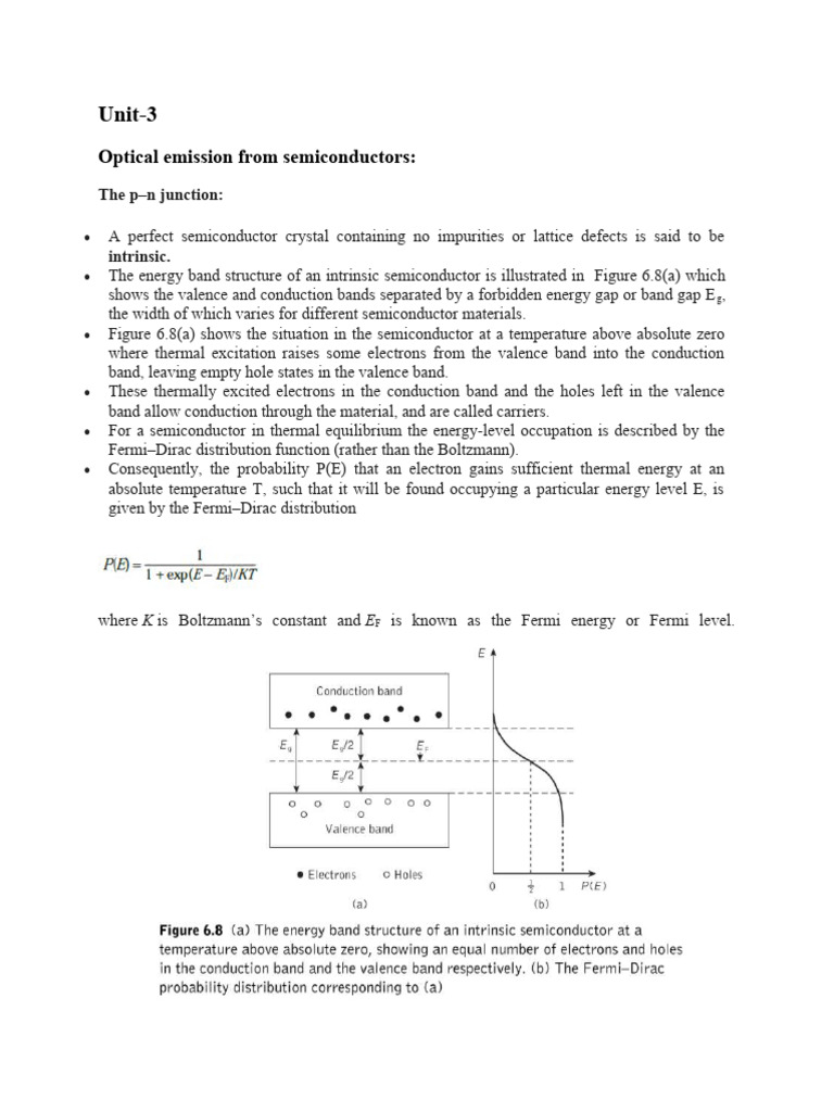 Semiconductor Laser Fundamentals | PDF | P–N Junction | Semiconductors