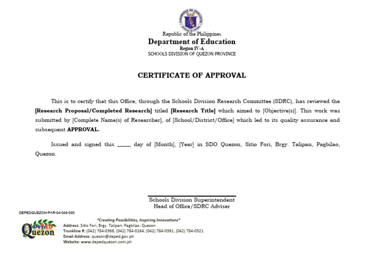 8 Certificate of Approval 2023 PDF