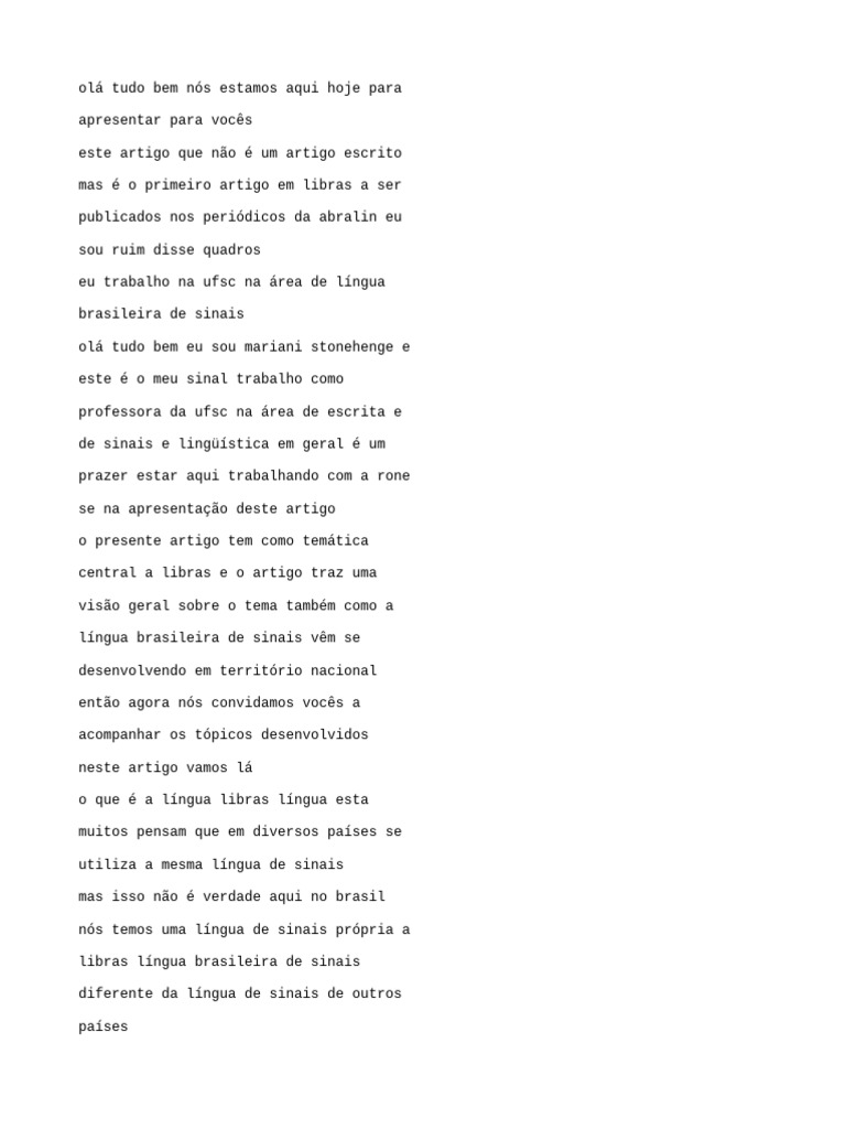 Portuguese Auto Generated Libras O Que é Esta Língua Downsub