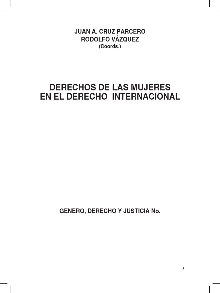 Derechos de Las Mujeres en El Derecho in | PDF | Migración humana | Pobreza