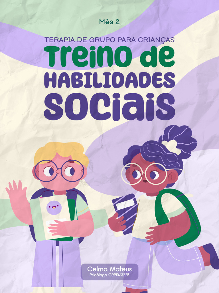 Treino de Habilidades Sociais para Grupos Terap Uticos Com Crian As | PDF