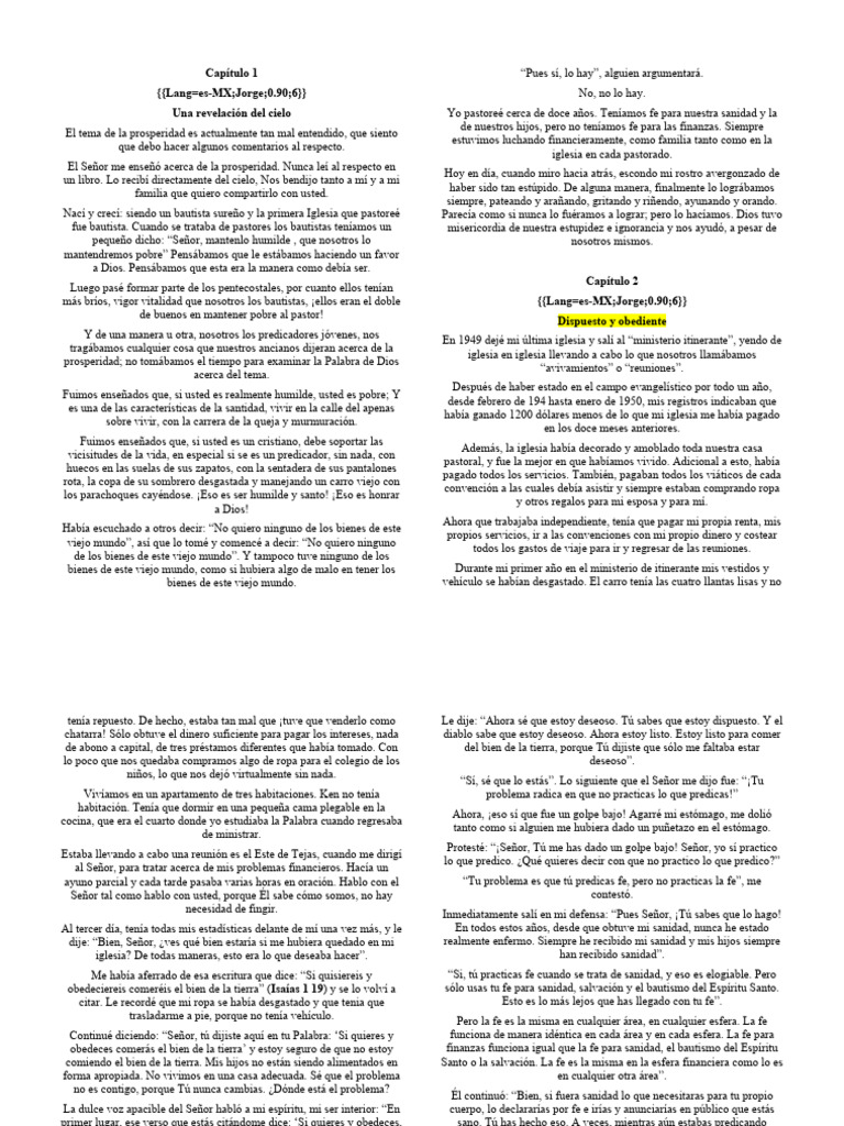 Cómo Me Enseñó Dios Acerca de La Prosperidad - Kenneth E. Hagin | PDF ...