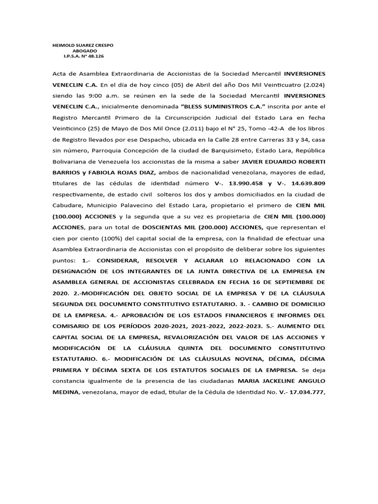 acta-de-asamblea-extraodinaria-de-veneclin-c-a-2-pdf-documento-de
