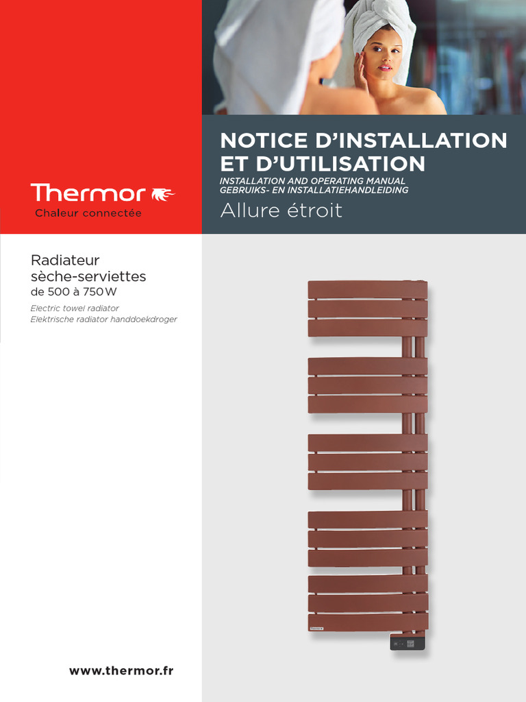 Sche Serviette Deltacalor Notice