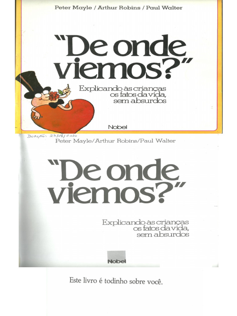 De Onde Viemos - Peter Mayle, Arthur Robins, Paul Walter | PDF