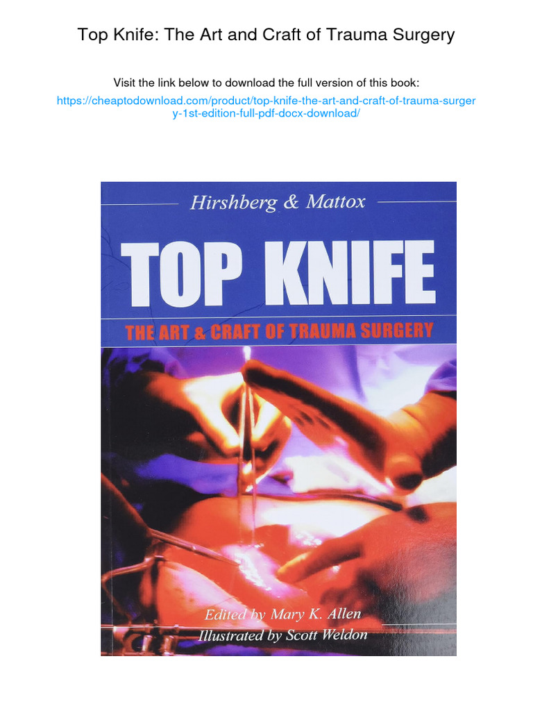 語学+参考書 TOP KNIFE: The Art &amp; Craft of Trauma Surgery 41X5bAzO0oL.jpg_BO30,255,255,
