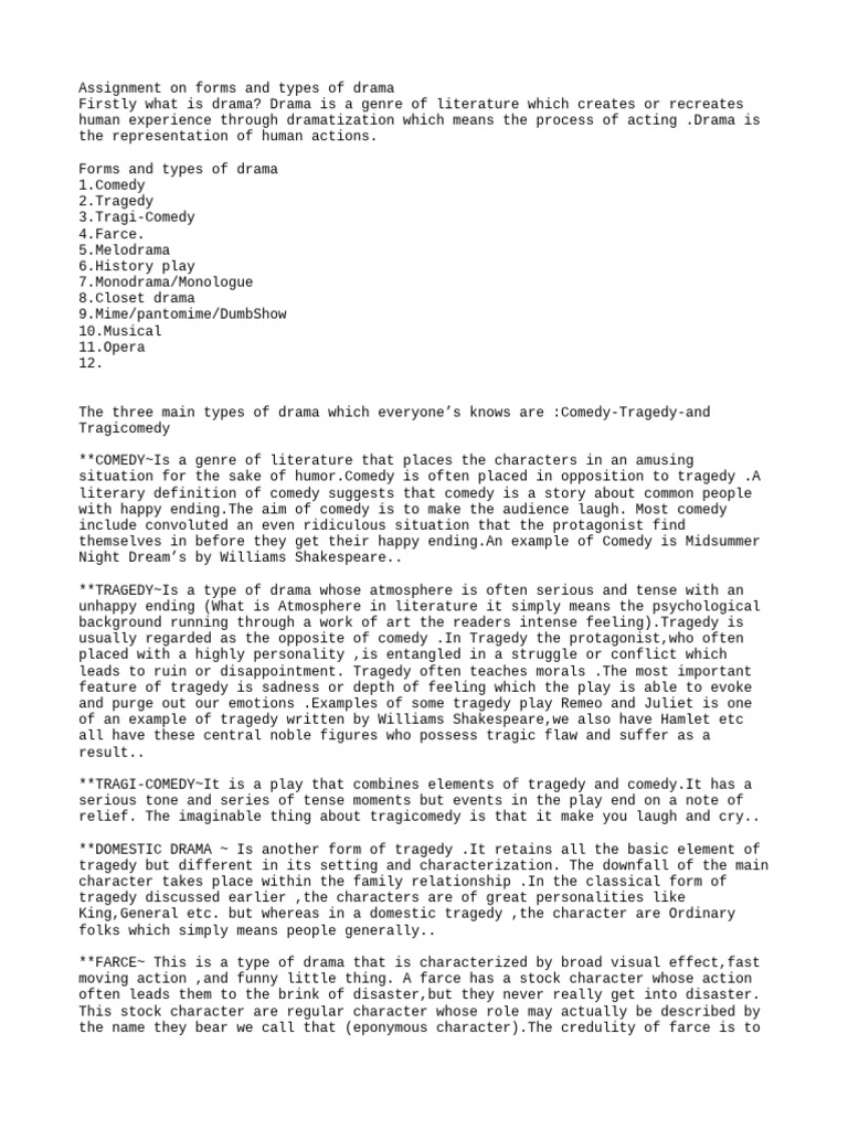 Text 2 pdf comedy play theatre 