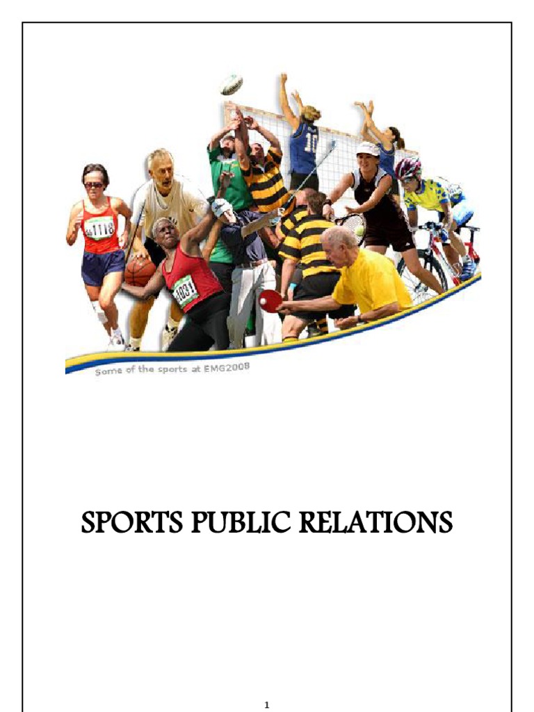 Sports PR PDF Public Relations Social Media