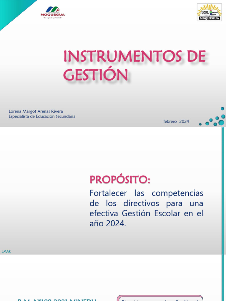 Gestión Escolar Efectiva 2024 | PDF | Evaluación | Plan de estudios