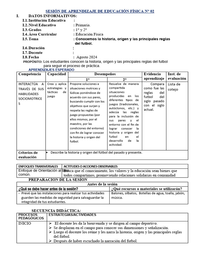 Sesi n 02 historia y origen del futbol pdf asociaci n de futbol