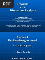 Download retorika dan discourse analysis by Communication Management UI SN7574030 doc pdf