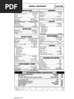 Airbus A380 Checklist | PDF | Cockpit | Transponder (Aeronautics)