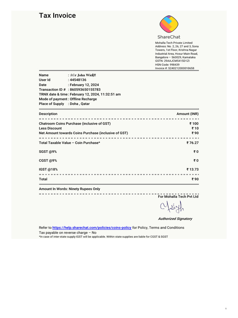 Recharge S240212000010658 | PDF | Trade | Public Finance