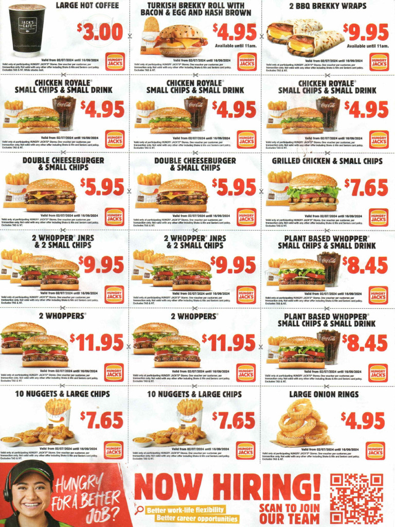 Hungry Jack S Vouchers Valid Until 16 September 2024 HQ PDF — free download