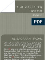 12 Al-Falah (Success)