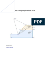 Download Analisis Kestabilan Lereng Dengan Metode Irisan by Arief Phsycho SN75742926 doc pdf