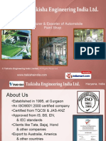 Taikisha Engineering Limited Haryana India