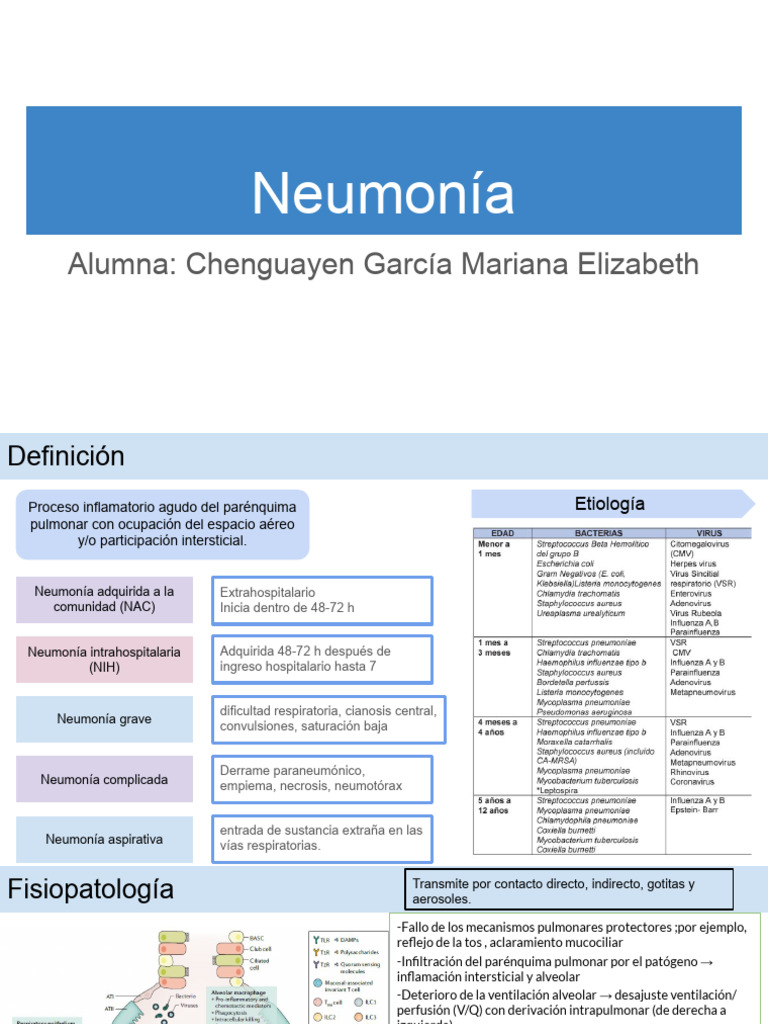 Neumonía en Pediatría 2024 | PDF | Neumonía | Enfermedades y trastornos