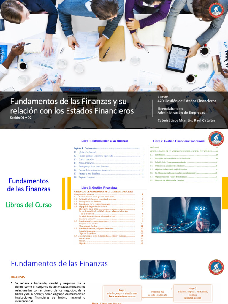 Fundamentos de Finanzas y Mercados | PDF | Mercado (economía) | Permuta