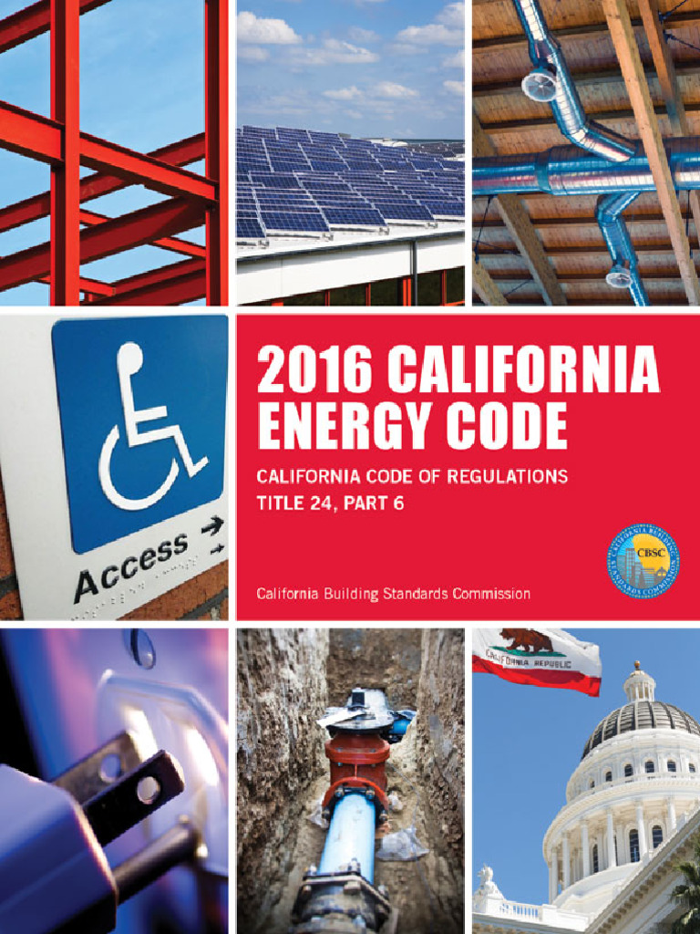 2016 California Energy Code - Part 6 | PDF | Air Conditioning ...