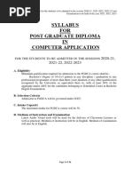 BCA Syllabus Final CSJM University | PDF | Databases | Computer Programming