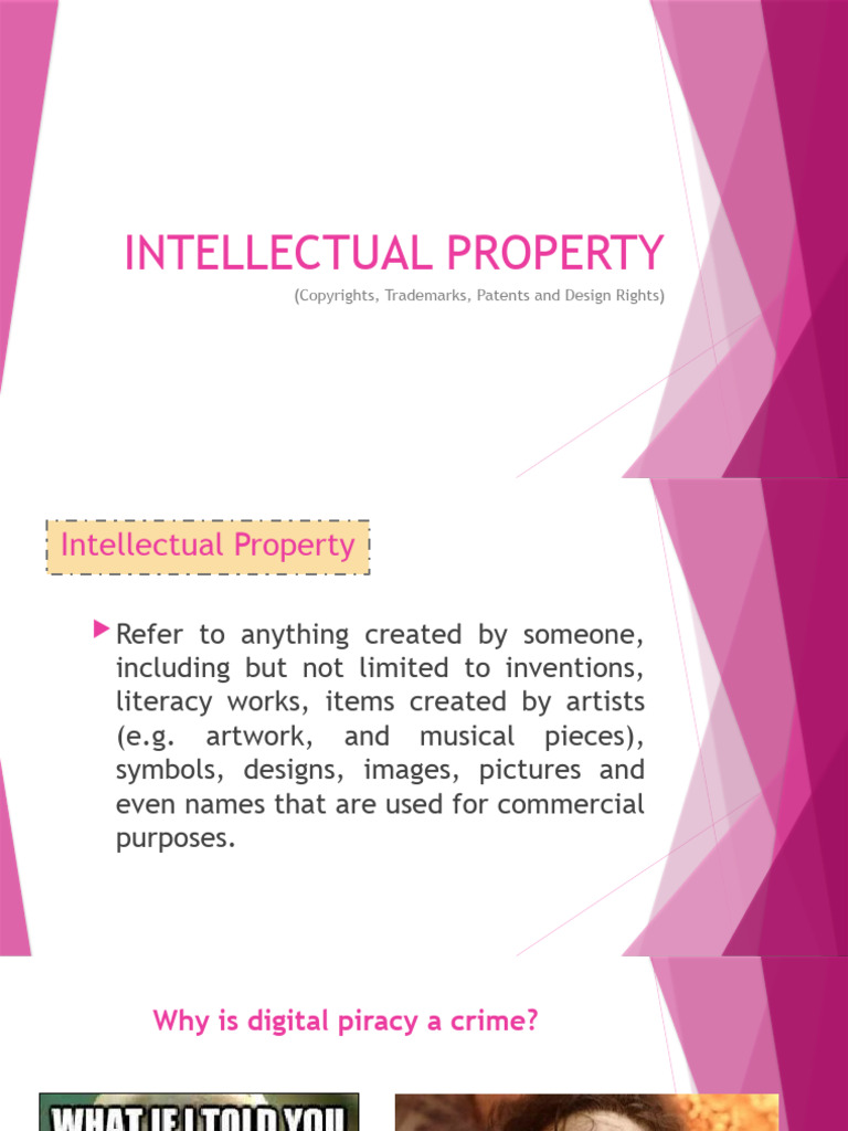 Intellectual Property | PDF | Intellectual Property | Copyright