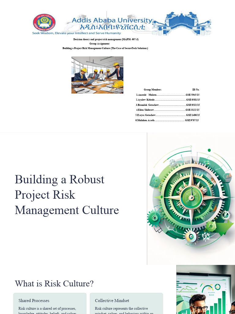 Building a Project Risk Management Culture | PDF | Risk Management | Risk