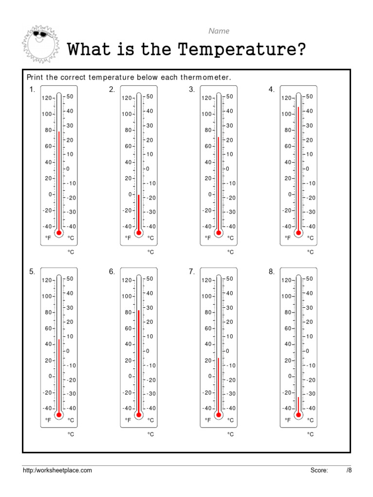 Temperature Conversion Worksheet | PDF | Applied And Interdisciplinary ...