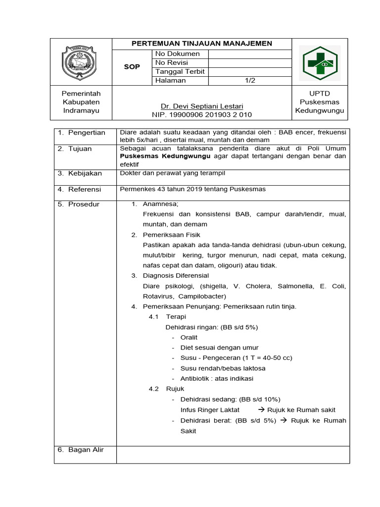 Sop edit pdf