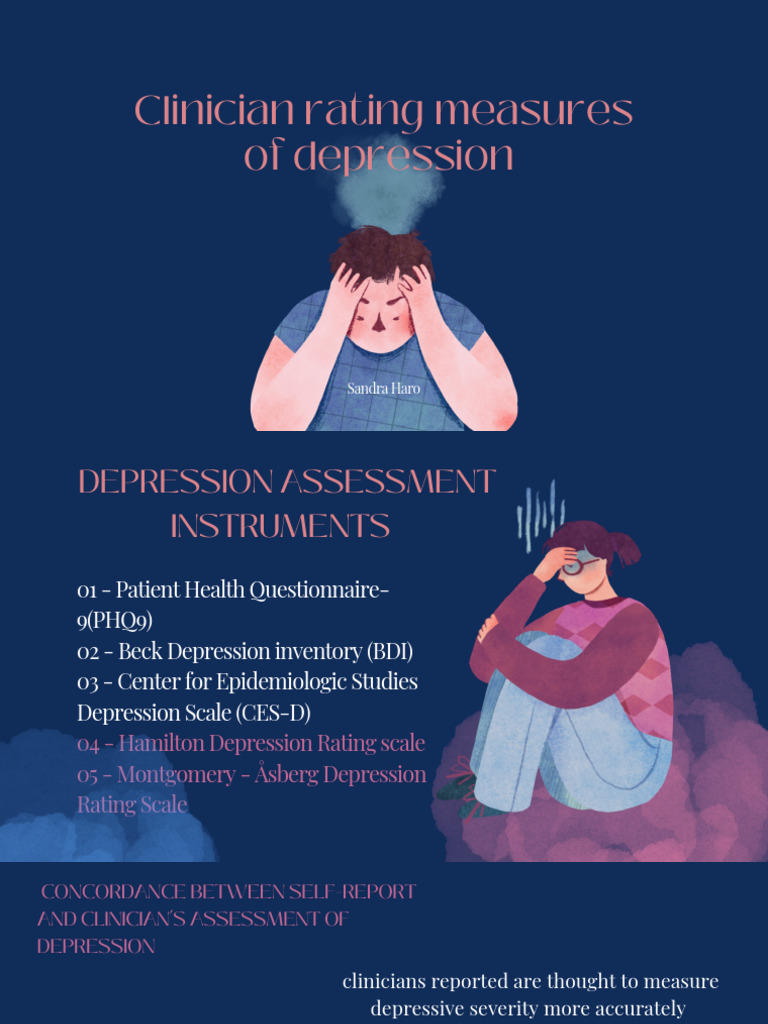DEPRESSION ASSESSMENT INSTRUMENTS visual data 6