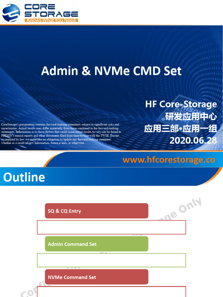 #2 Admin&NVMe CMD Set - 20200628 | PDF