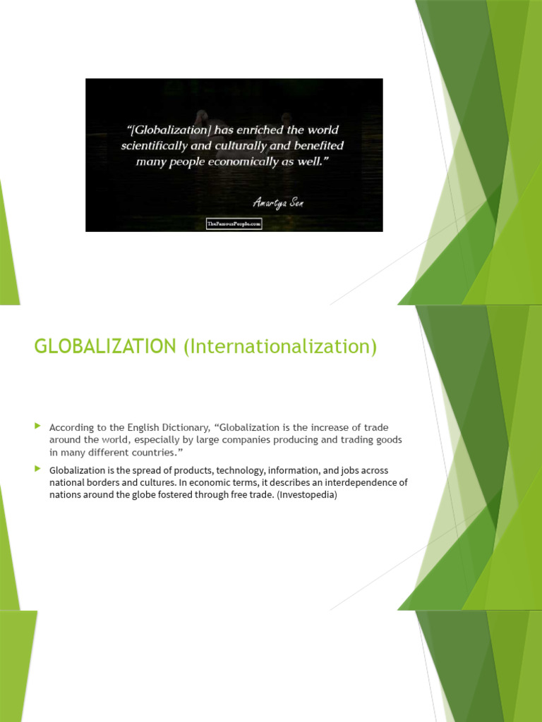 Globalization Pdf Globalization International Monetary Fund