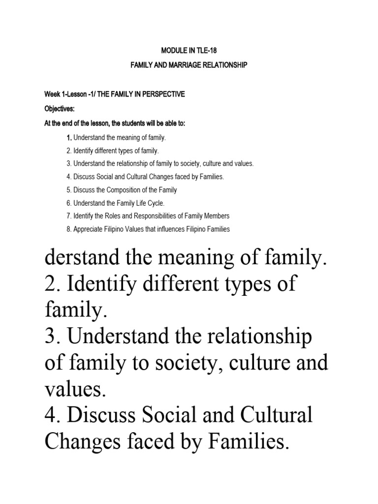 Understanding Family Dynamics and Roles | PDF | Family | Parent