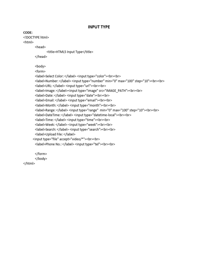 Input type pdf