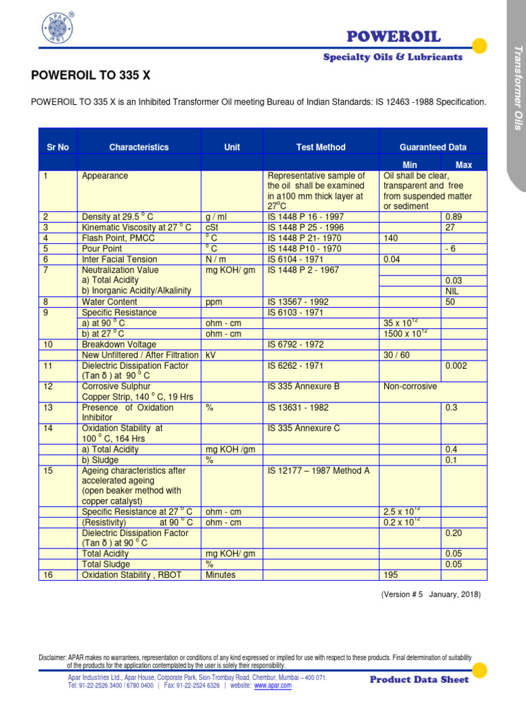 To 335 X PDS | PDF | Materials | Materials Science