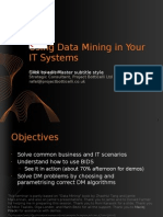 4 Using Data Mining in Your IT Systems