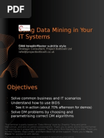 4 Using Data Mining in Your IT Systems