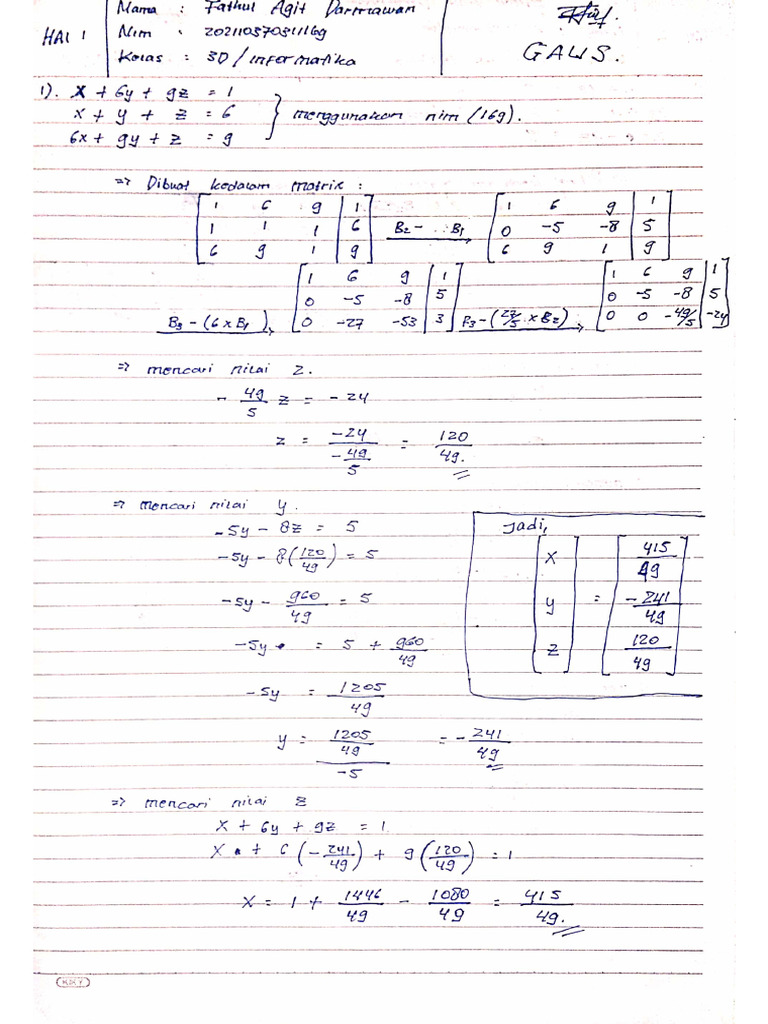 Metode Numerik | PDF