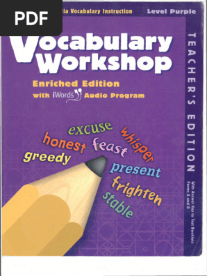 2 Vocabulary Workshop Purple G2